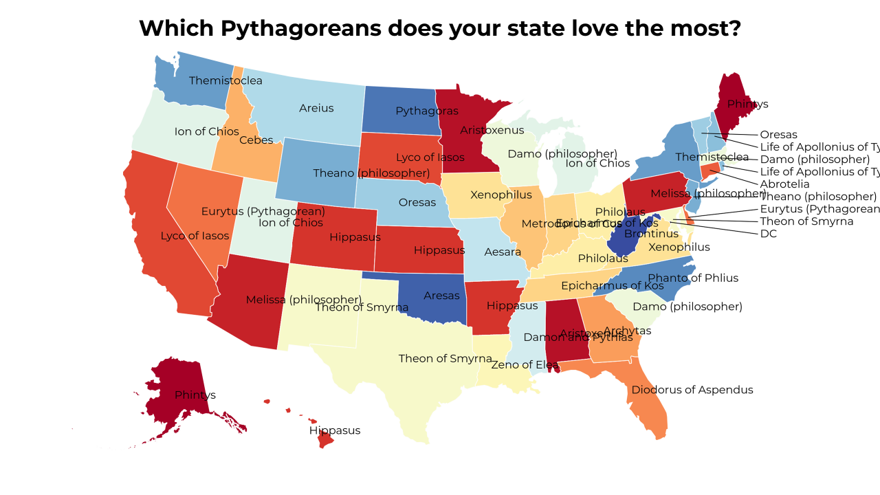 Pythagoreans map
