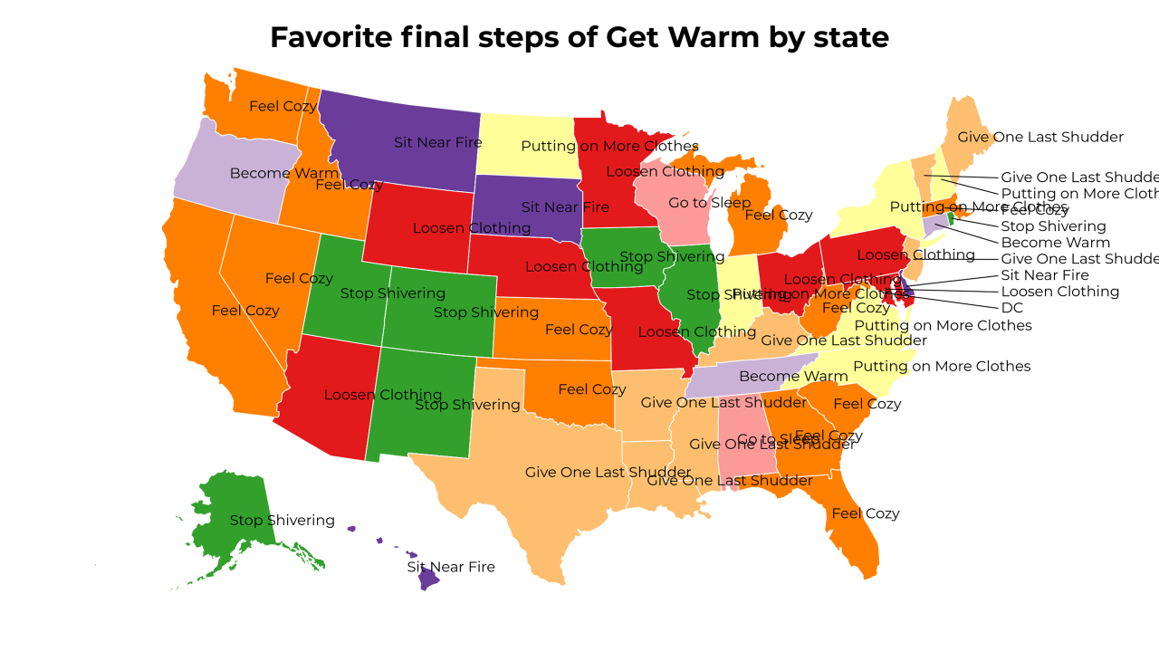 final steps of Get Warm map