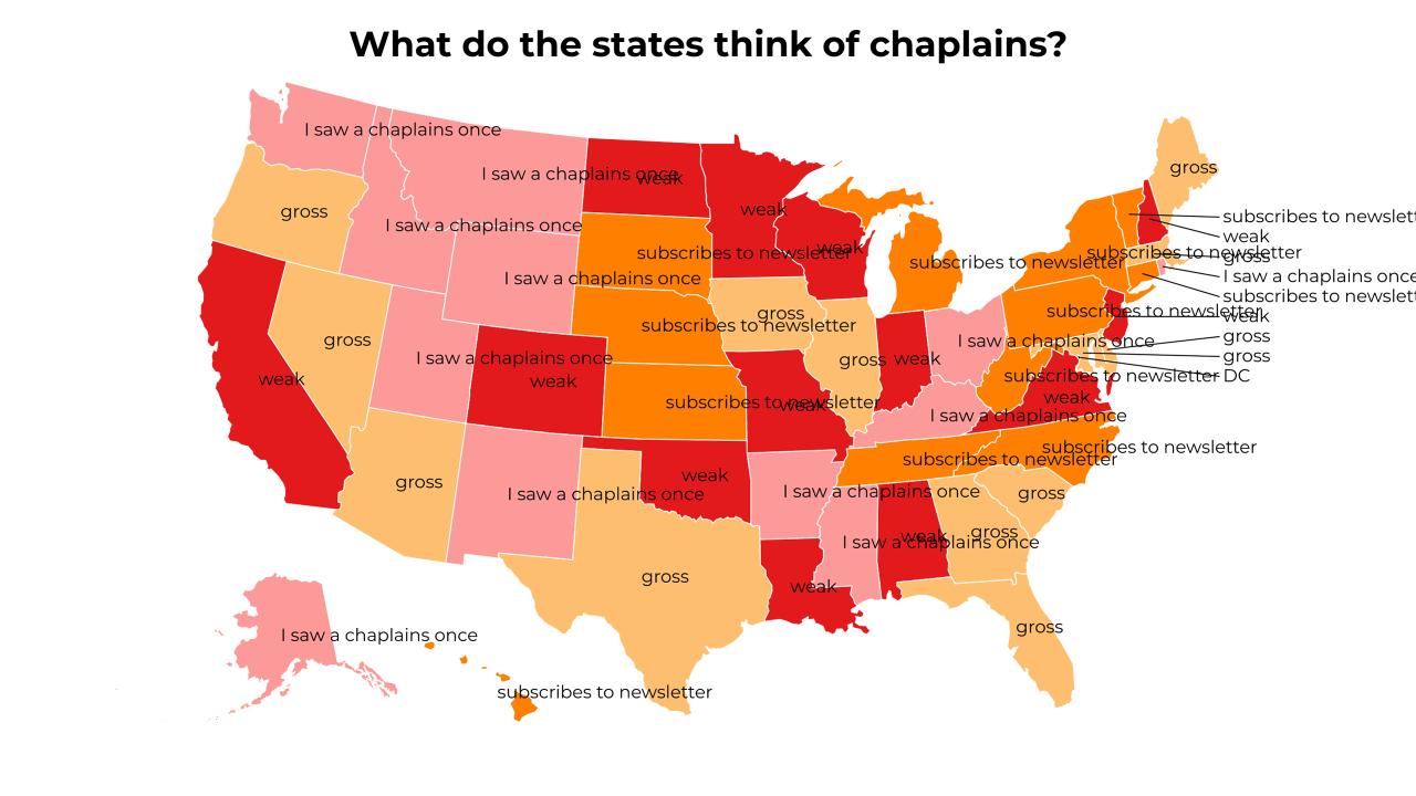 chaplains map
