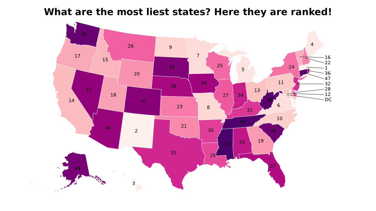 liest map