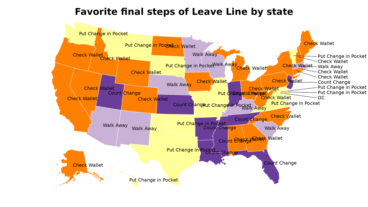 final steps of Leave Line map