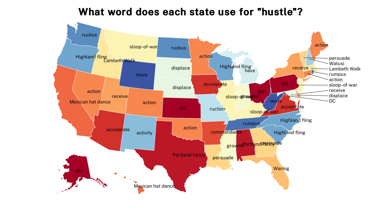 hustle map