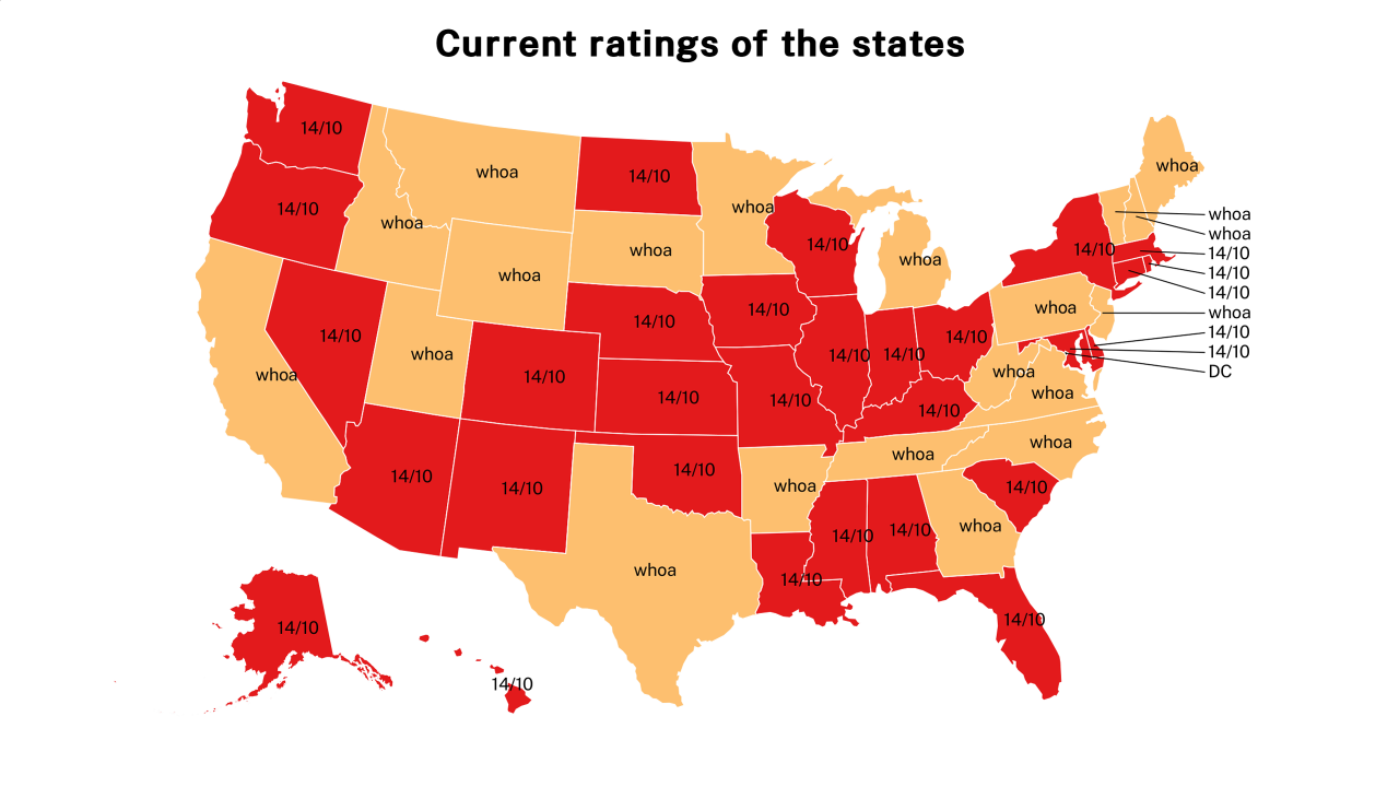 rating map