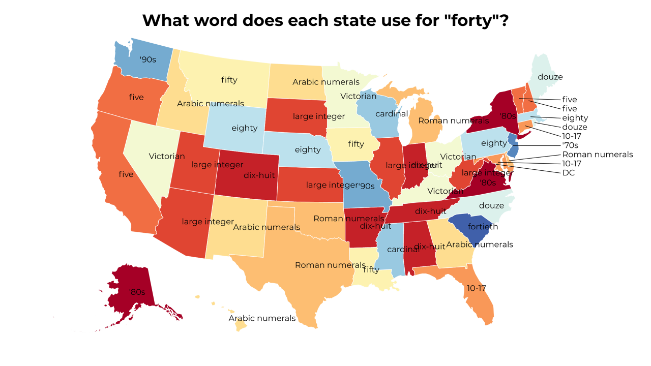 forty map