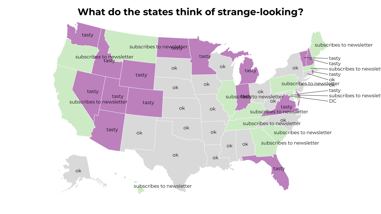 strange-looking map