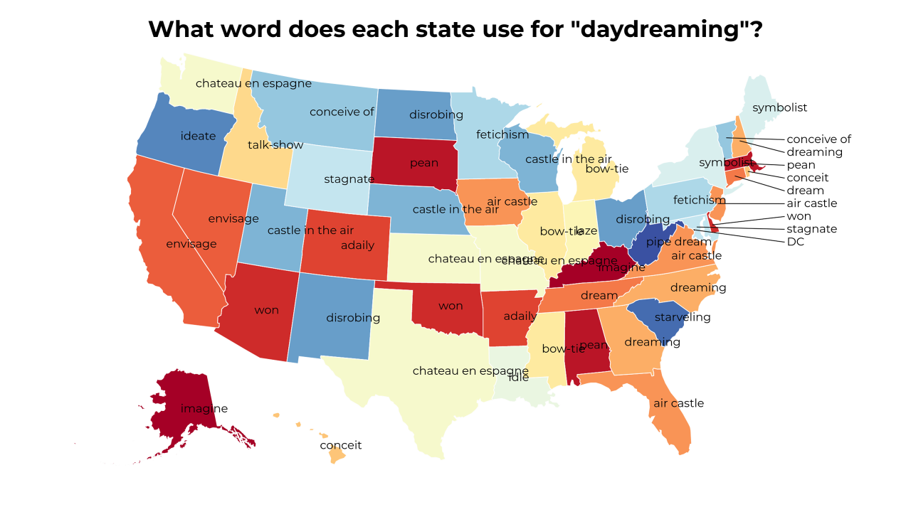 daydreaming map