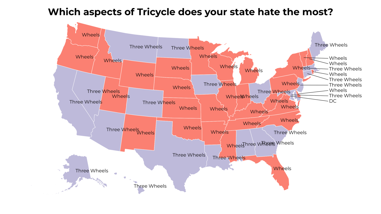 aspects of Tricycle map