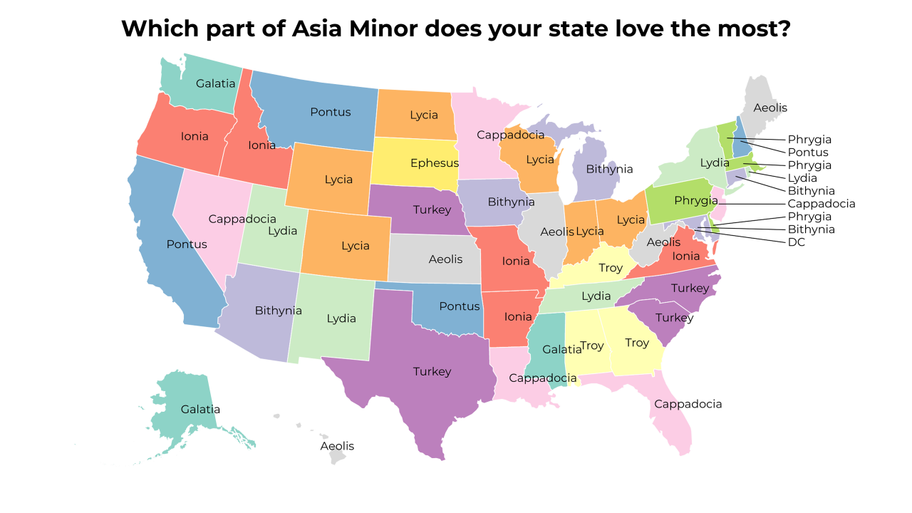 part of Asia Minor map