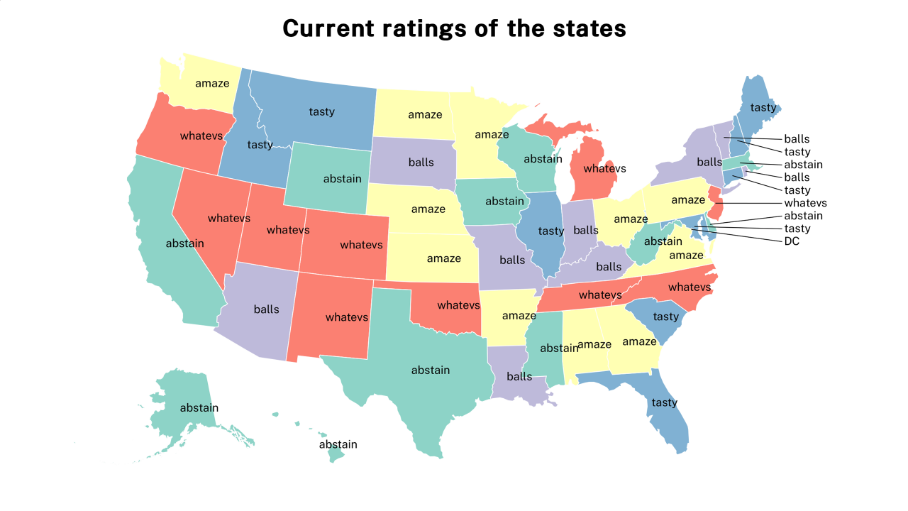 rating map