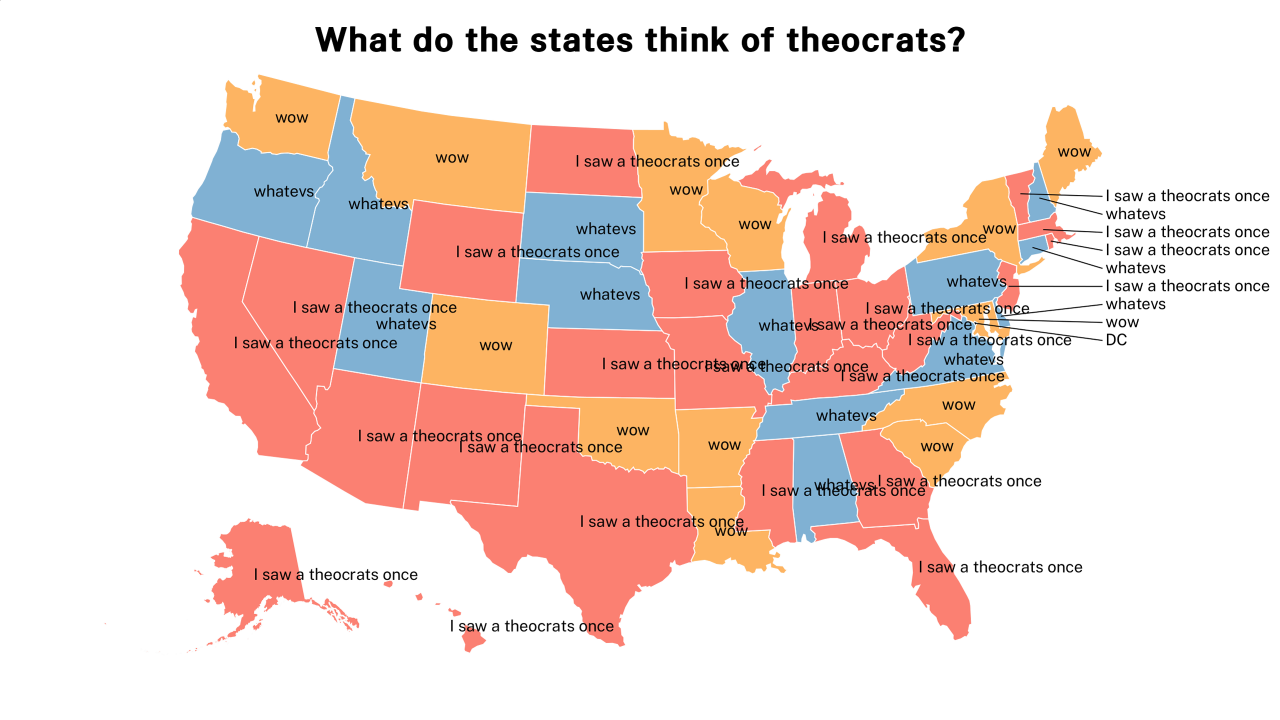 theocrats map
