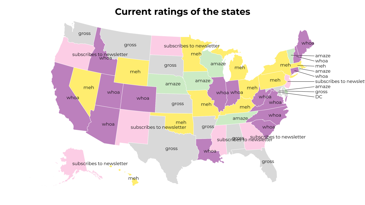 rating map