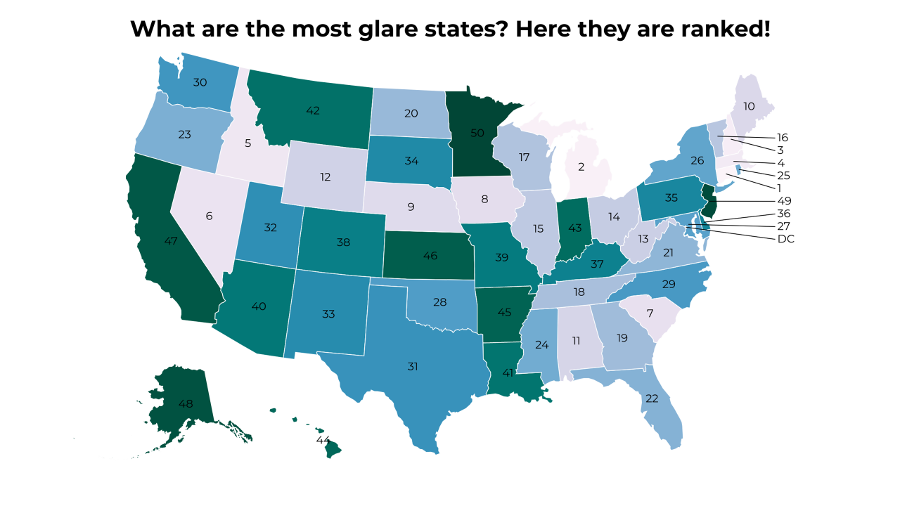 glare map