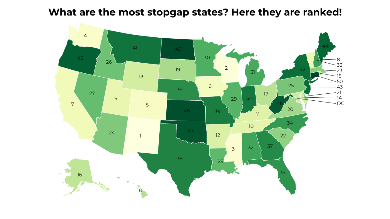 stopgap map