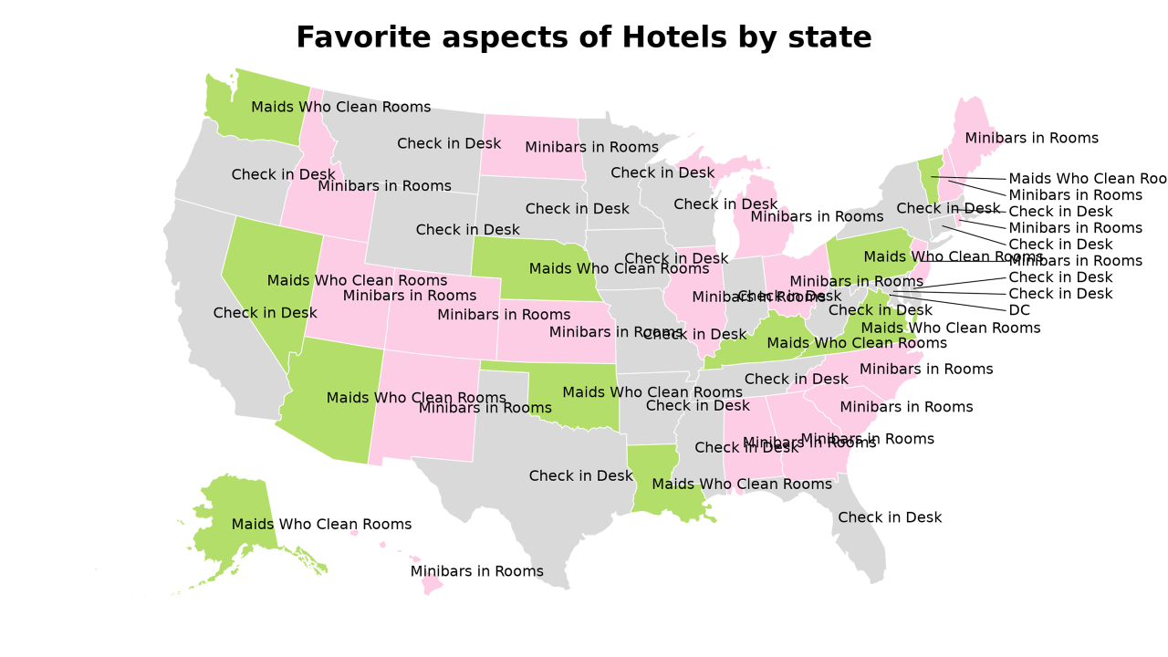 aspects of Hotels map