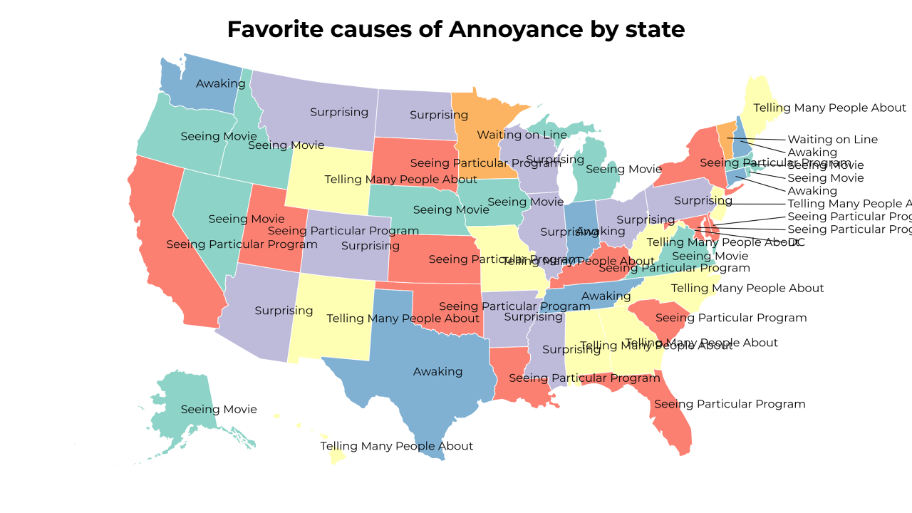 causes of Annoyance map