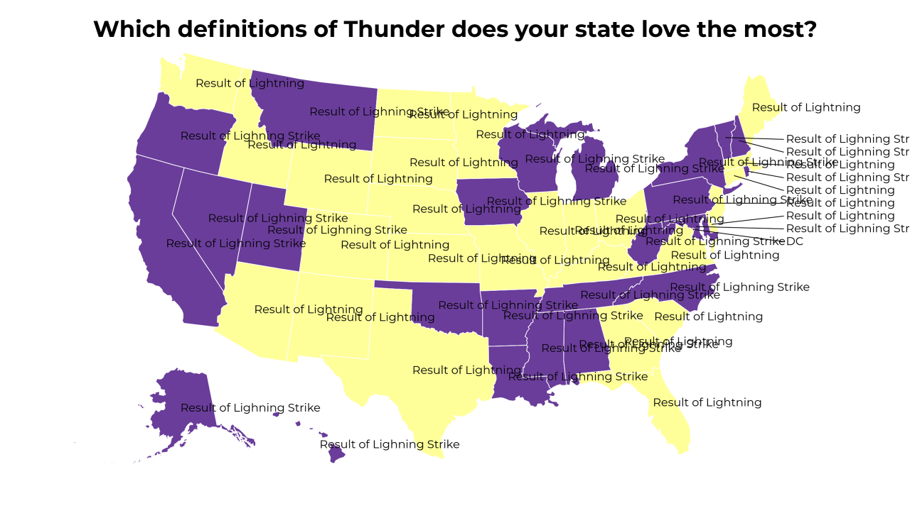 definitions of Thunder map
