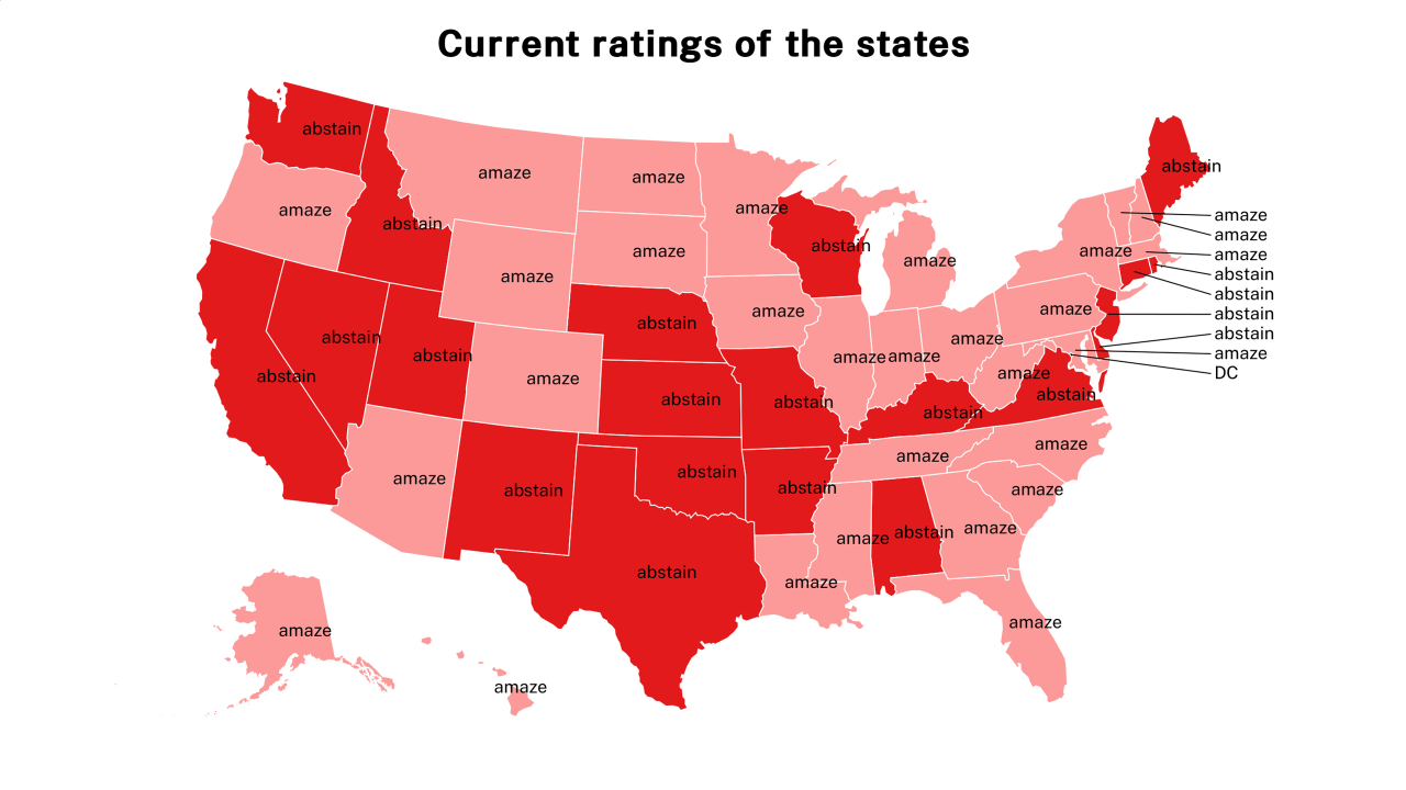 rating map