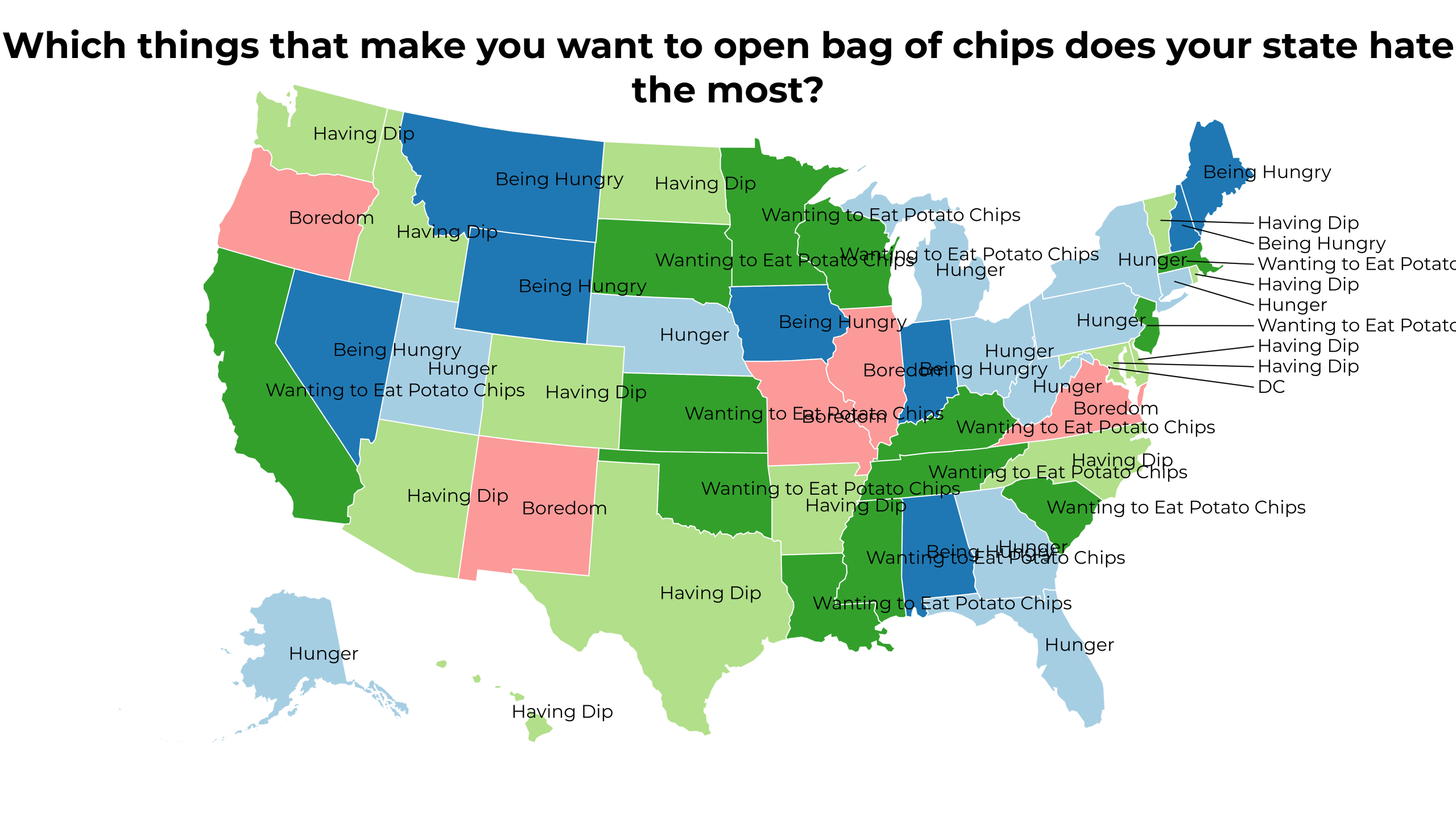 things that make you want to open bag of chips map