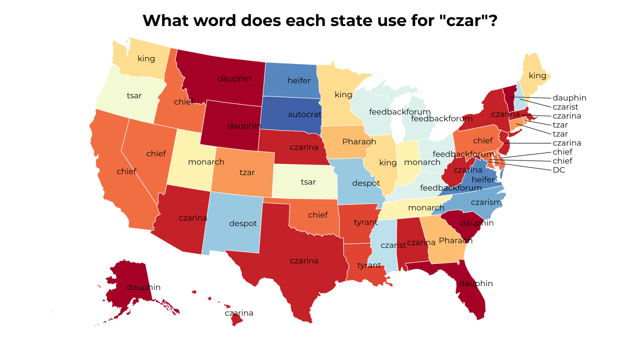 czar map