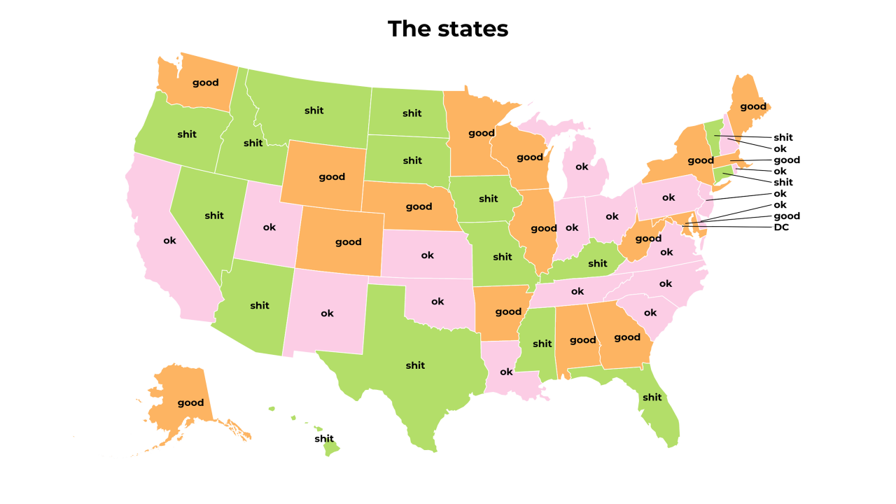 rating map