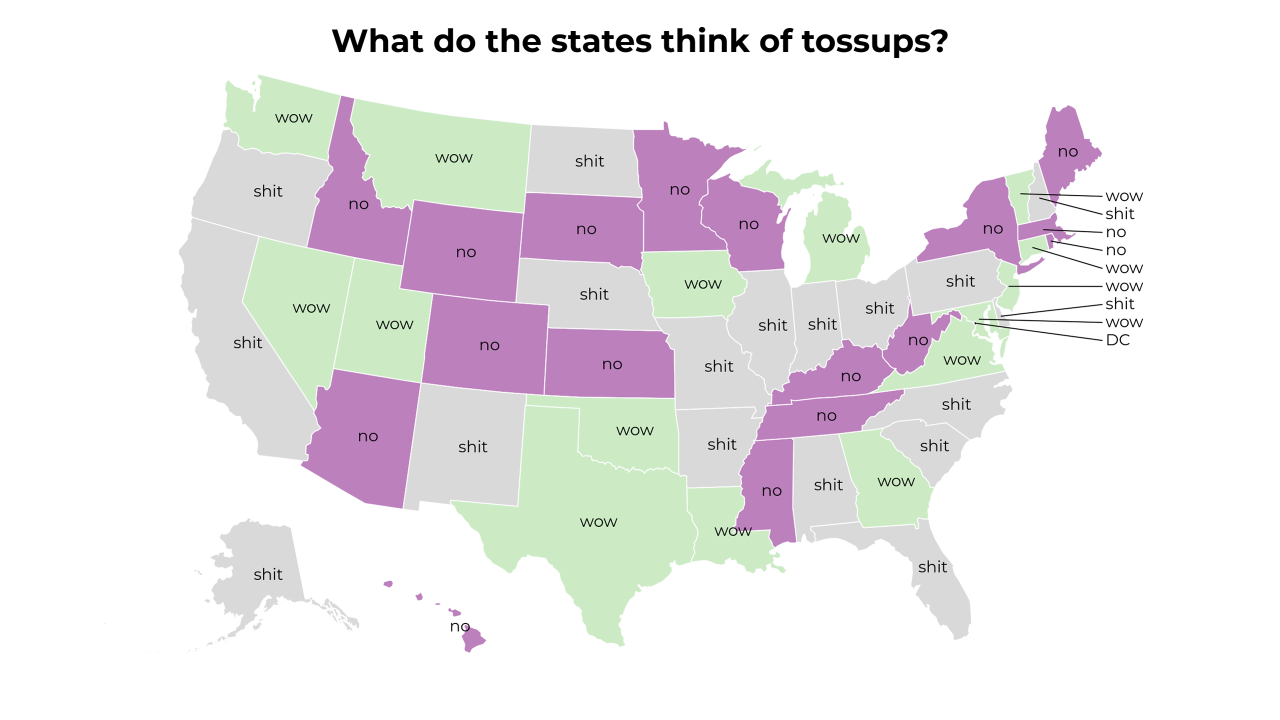 tossup map