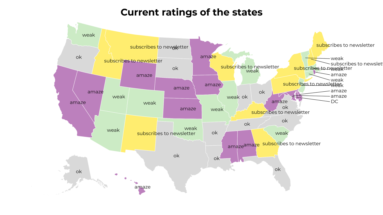rating map
