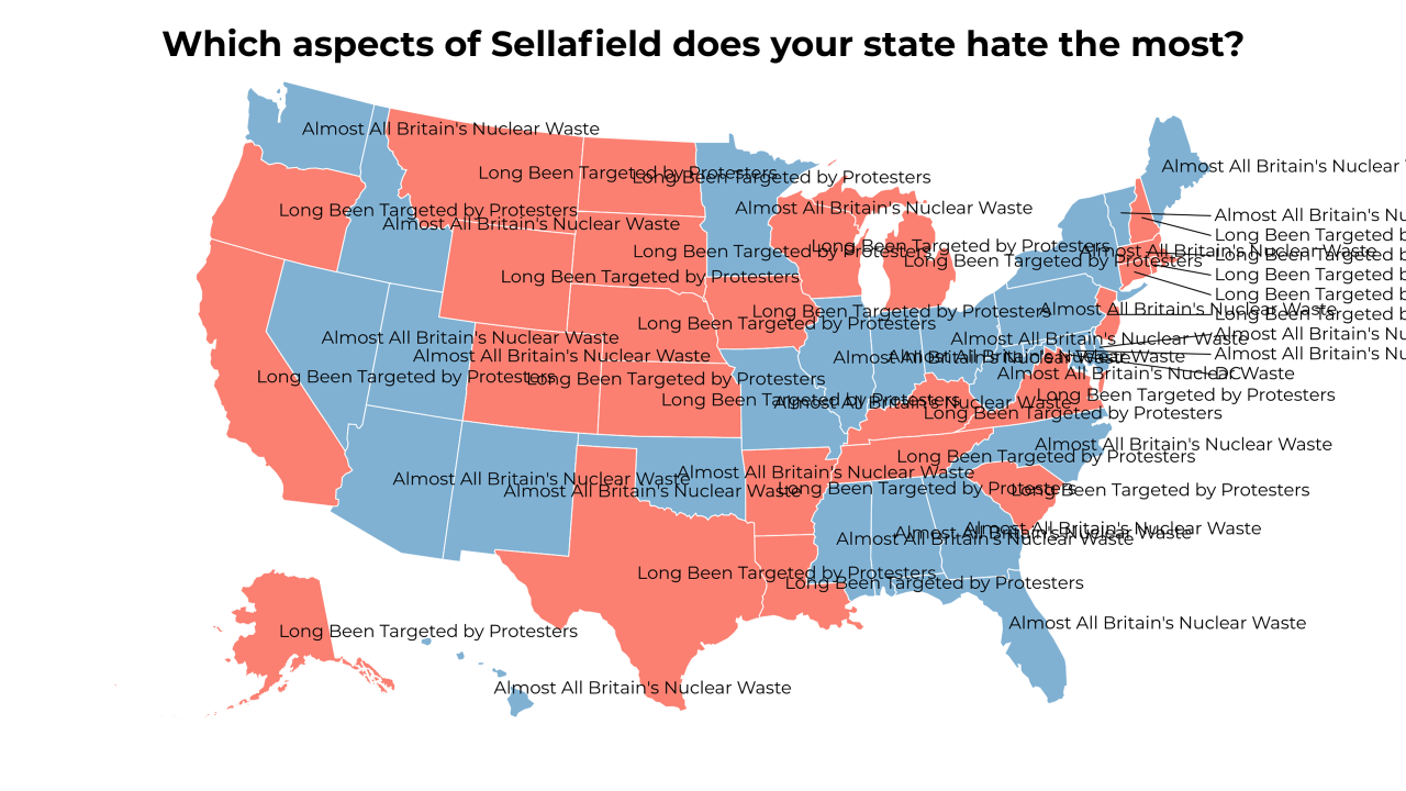 aspects of Sellafield map