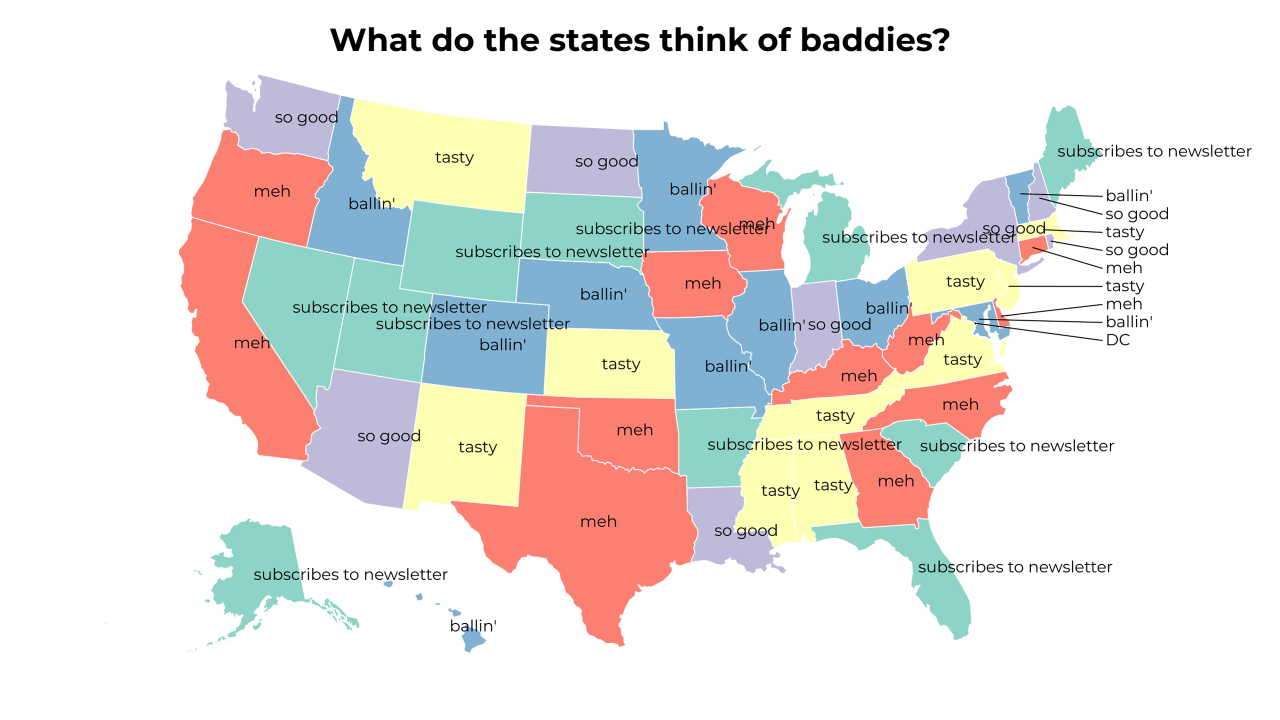 baddie map