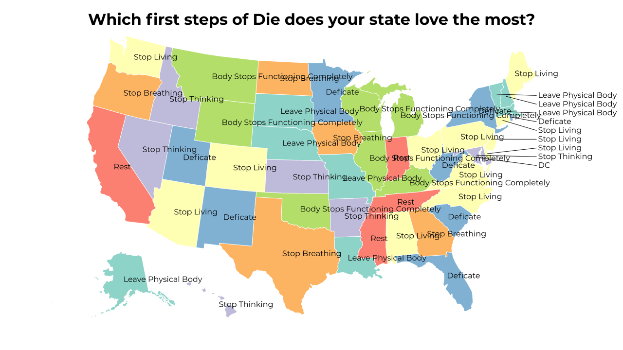 first steps of Die map