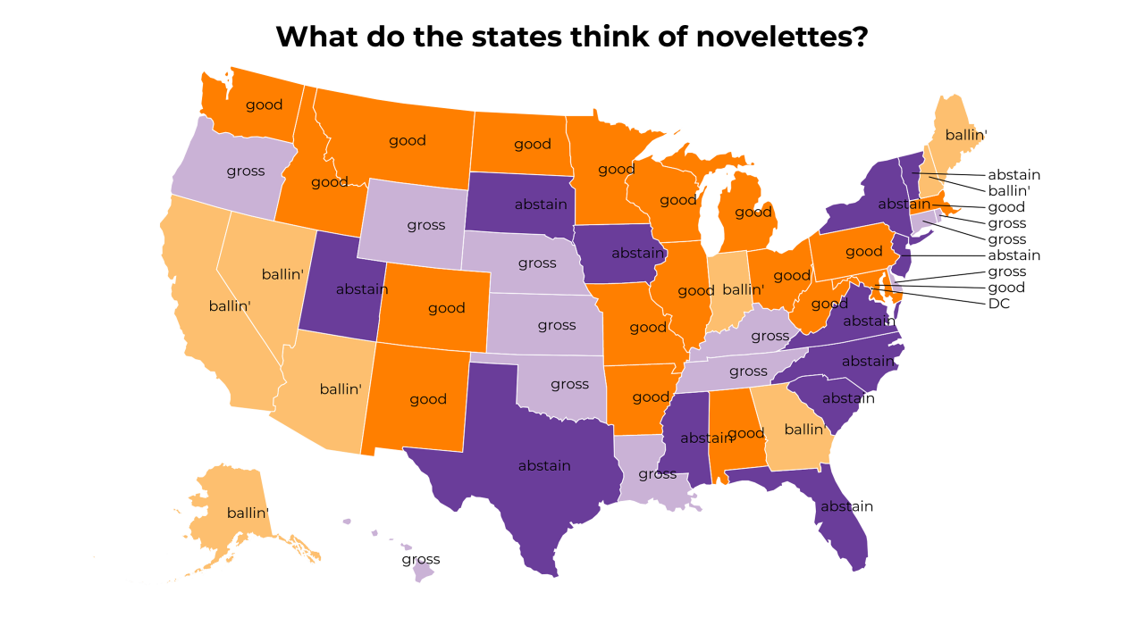 novelette map