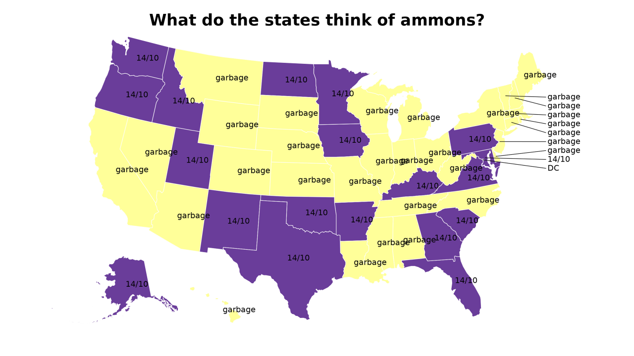 Ammon map