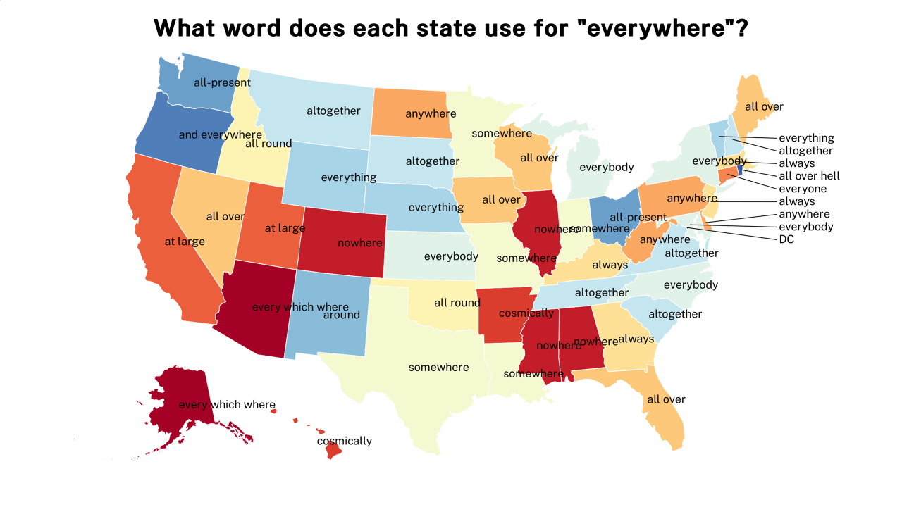 everywhere map