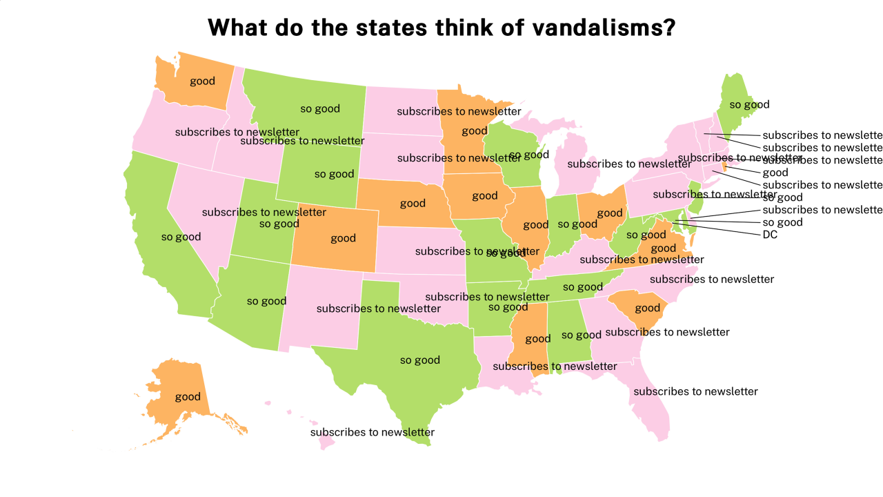 vandalism map
