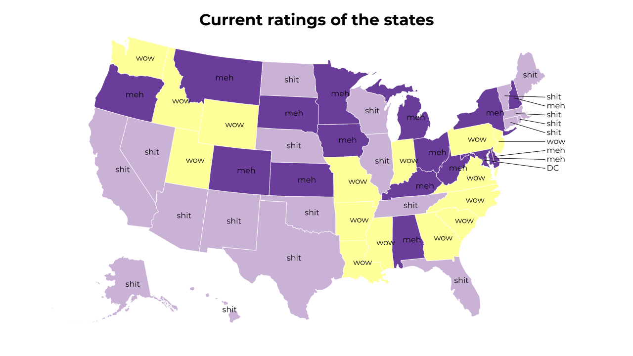rating map