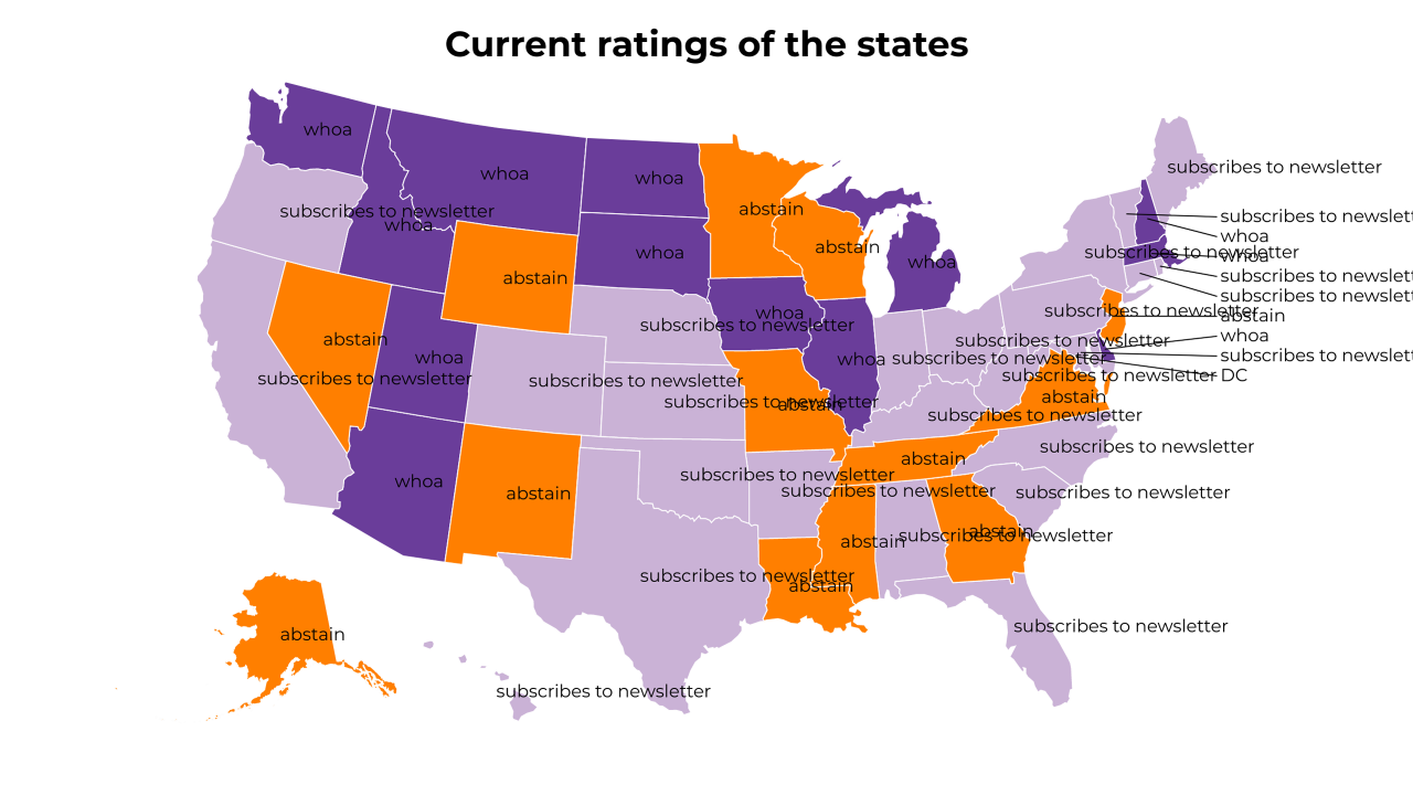 rating map