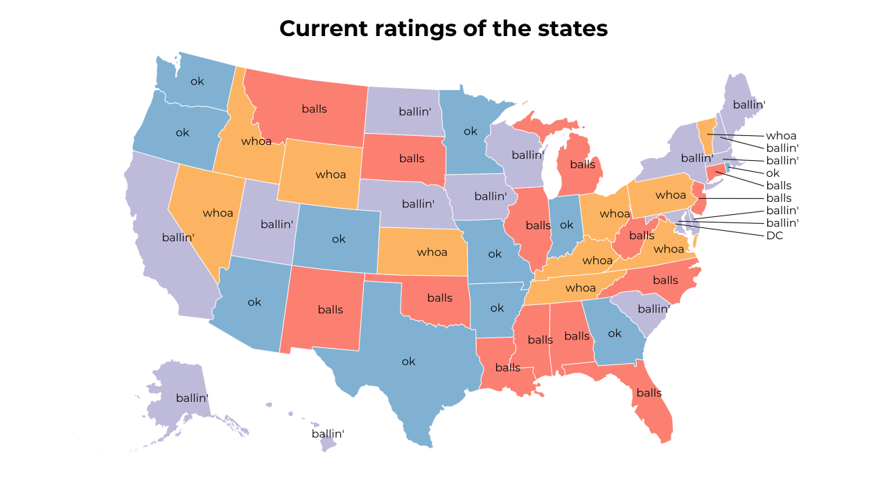 rating map