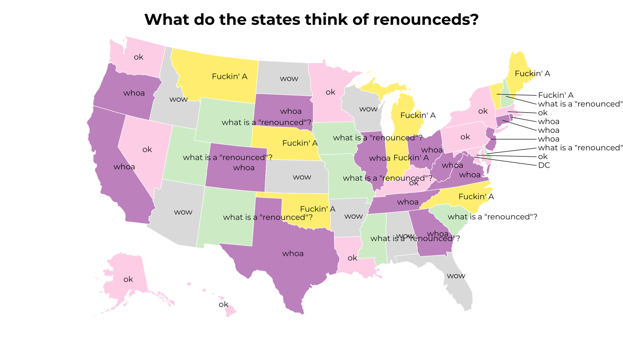 renounced map
