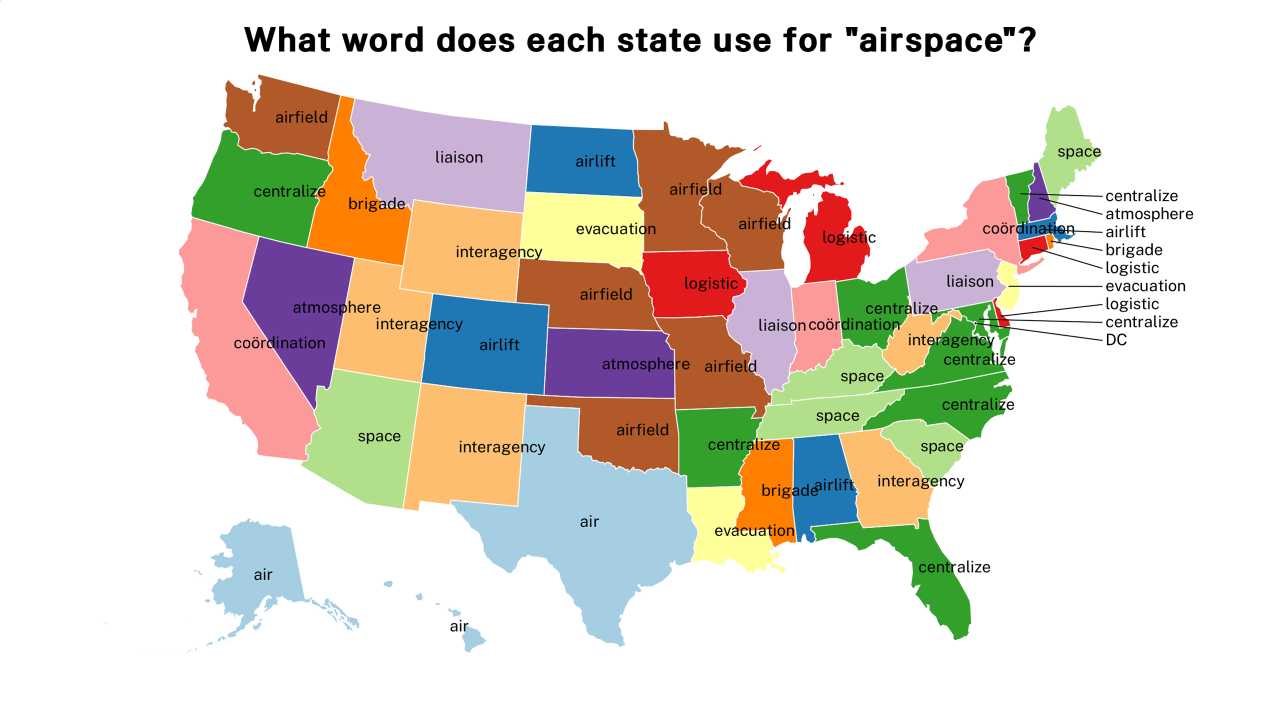 airspace map