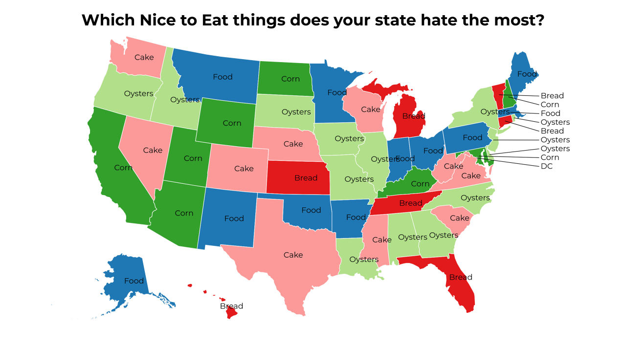 Nice to Eat things map