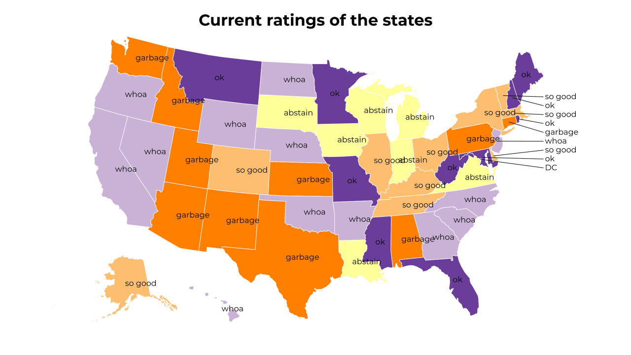 rating map
