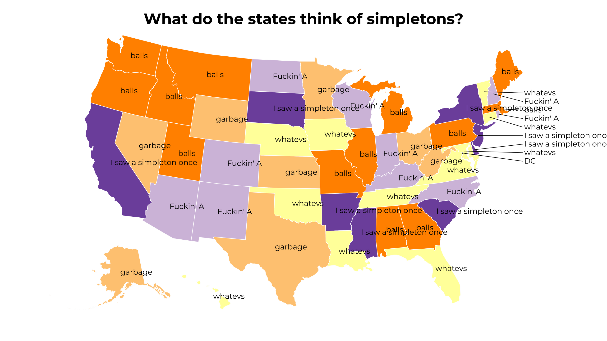 simpleton map