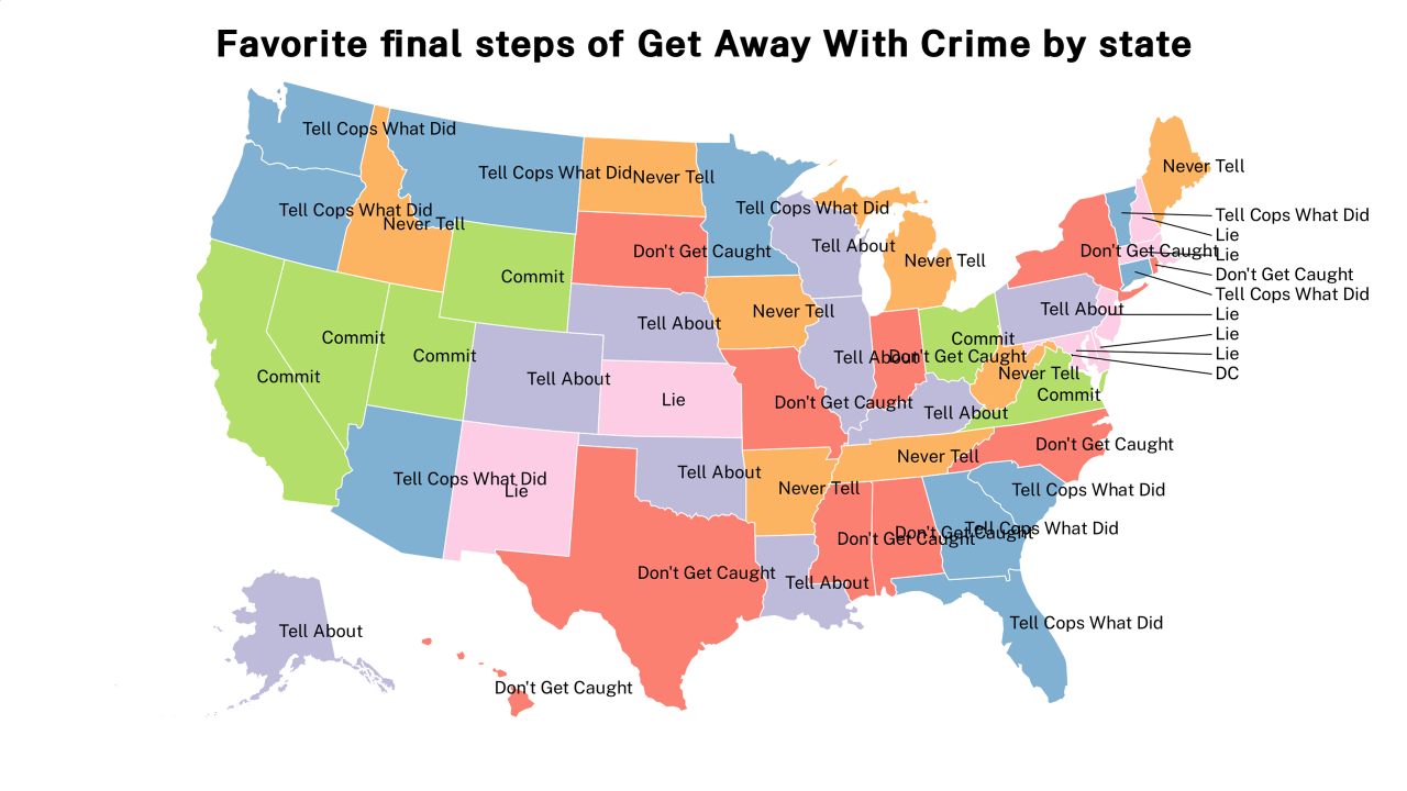 final steps of Get Away With Crime map