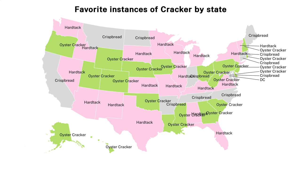 instances of Cracker map