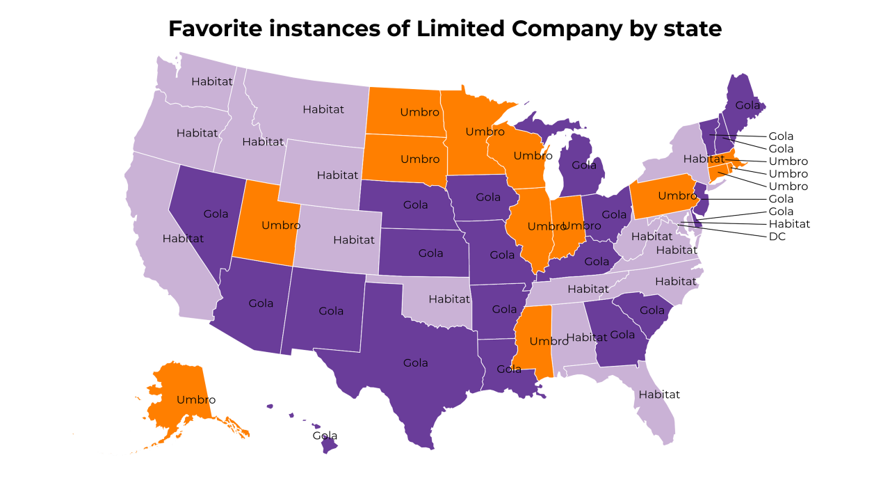 instances of Limited Company map