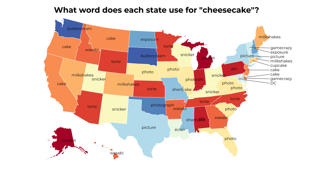cheesecake map