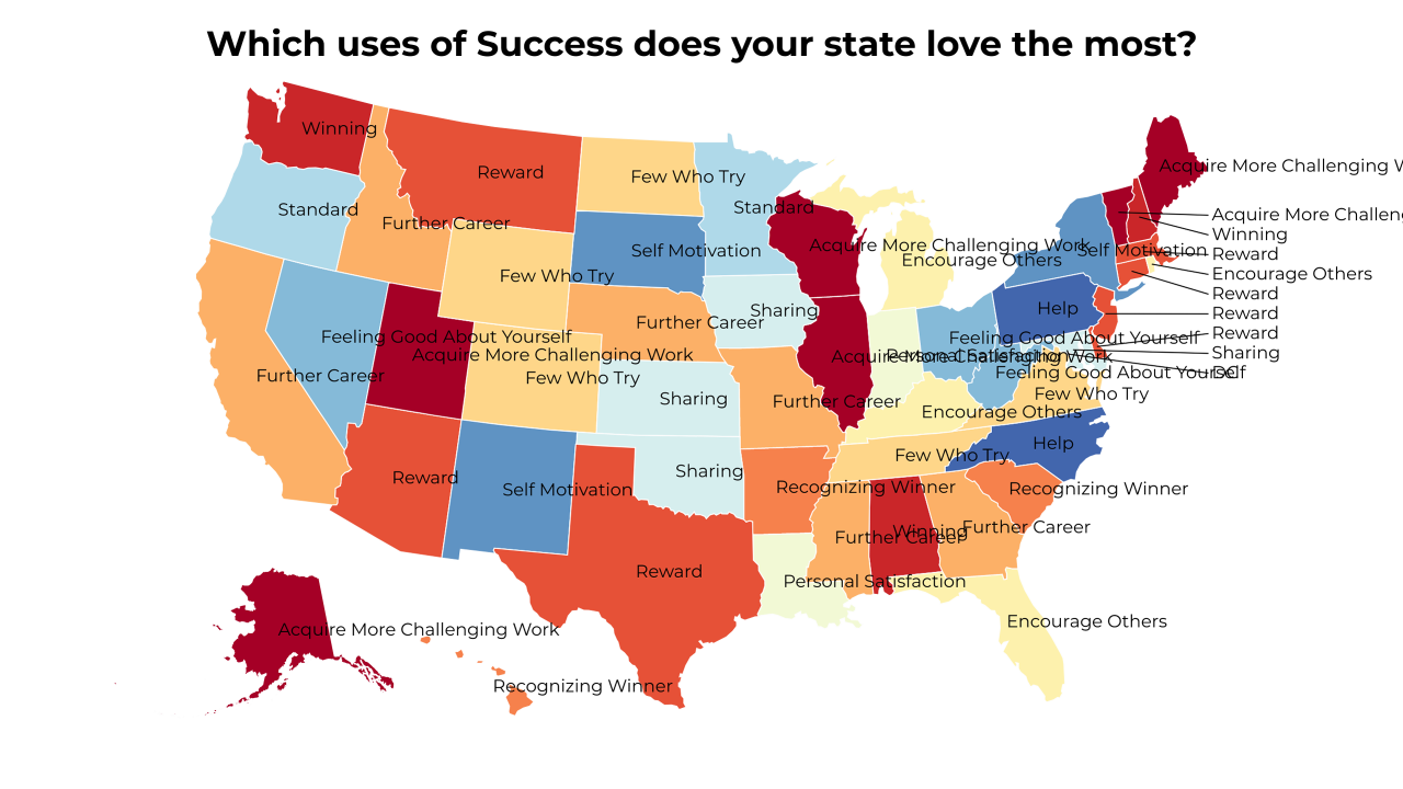 uses of Success map