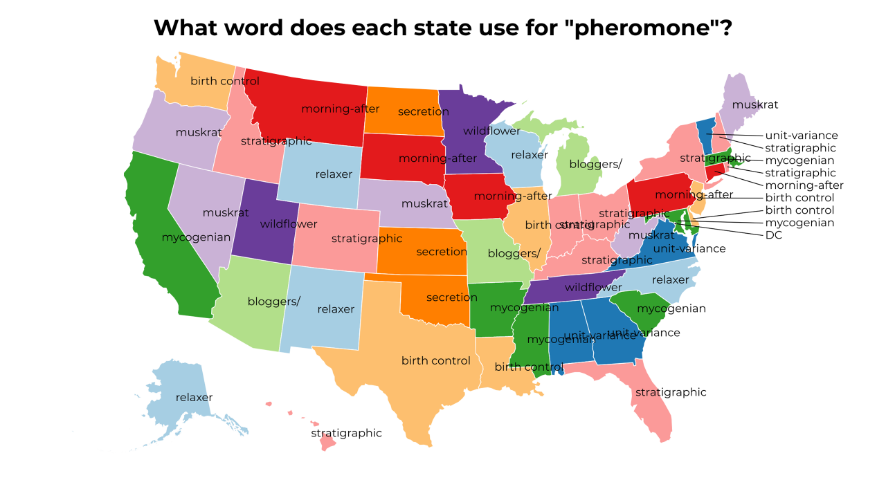 pheromone map