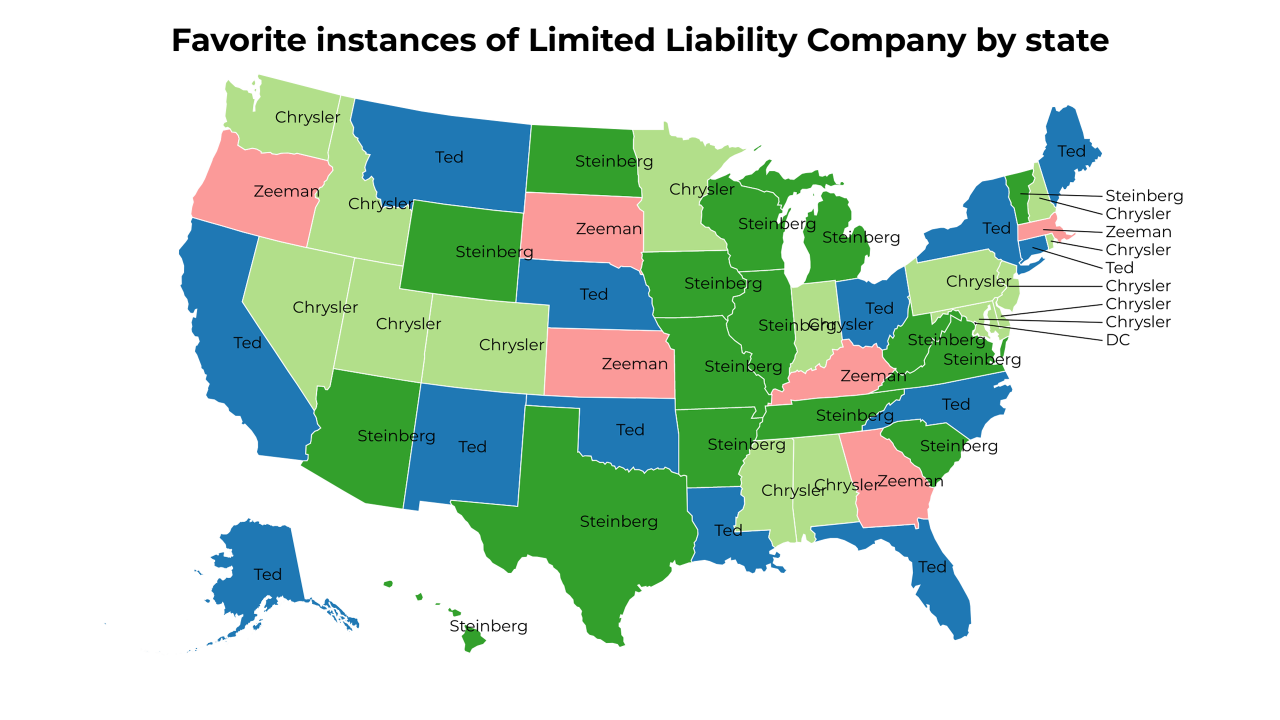 instances of Limited Liability Company map