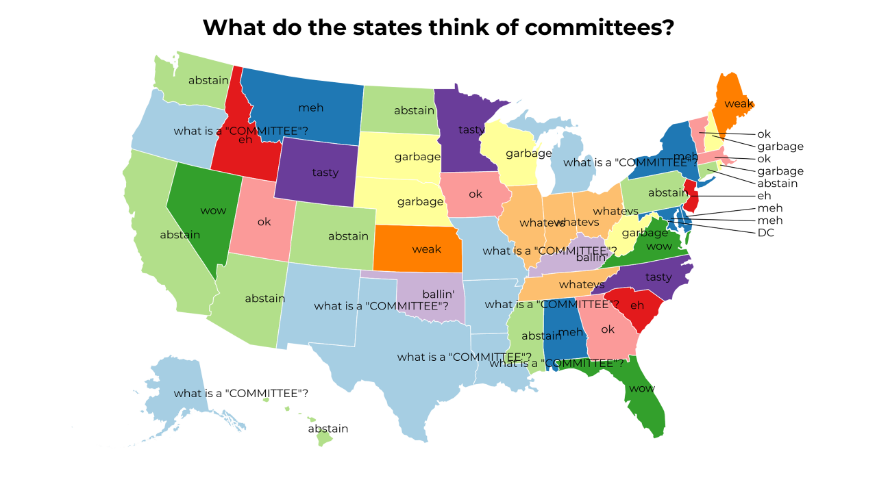 COMMITTEE map