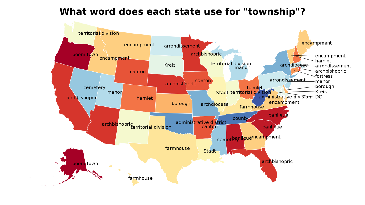 township map